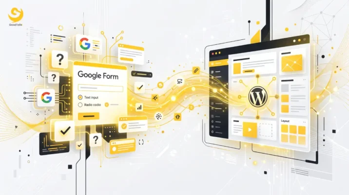 สร้างฟอร์มใน WordPress ด้วย Google Form