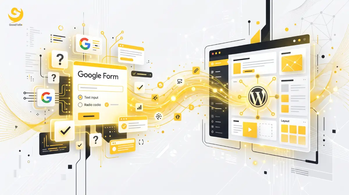 สร้างฟอร์มใน WordPress ด้วย Google Form